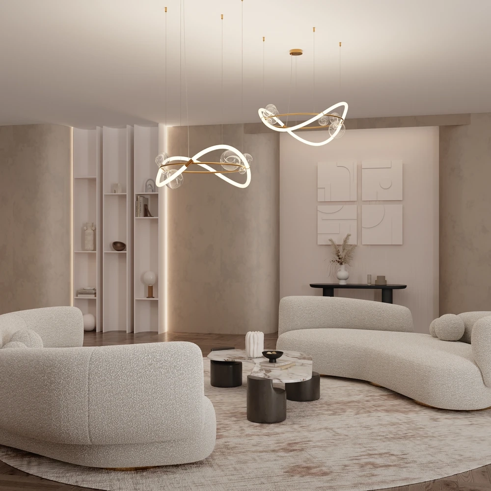 Подвесная люстра Maytoni OASIS MOD289PL-L44BS3K