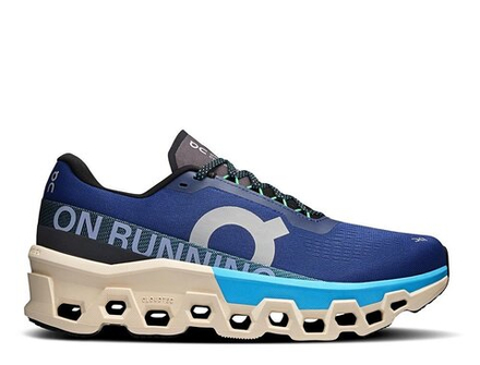 Кроссовки для бега мужские On Cloudmonster 2 M Сине-Кремовые