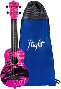 FLIGHT ULTRA S-40 Pink Rules - Укулеле сопрано
