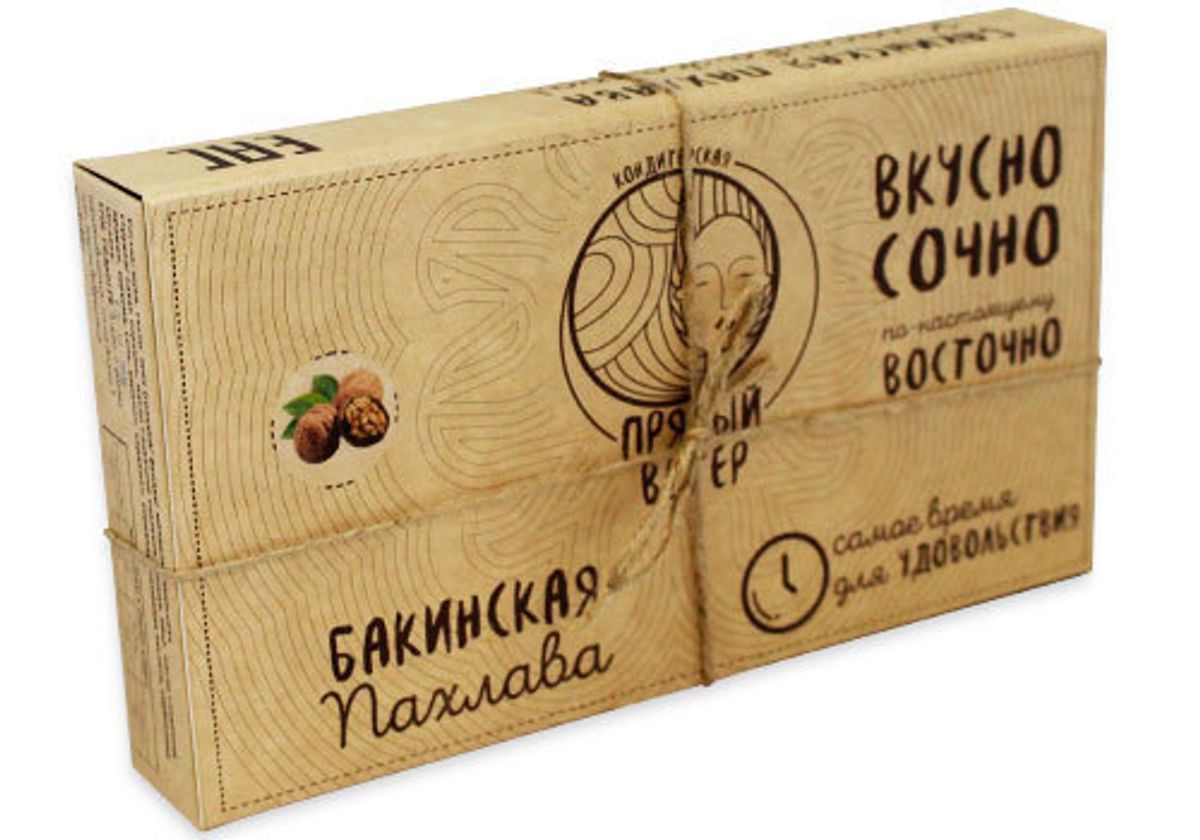 Пахлава с грецким орехом, 240г