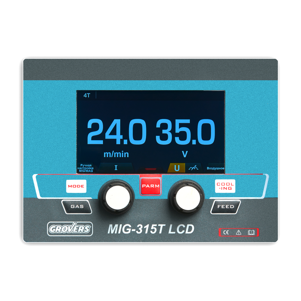 Сварочный полуавтомат Grovers MIG-315T LCD