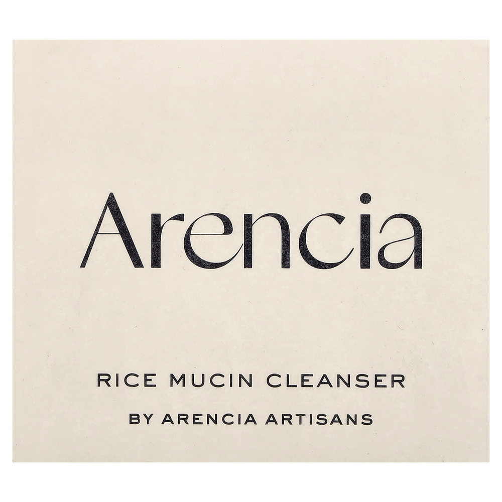 Arencia, Очищающее средство с рисовым муцином, 120 г (4,23 унции)