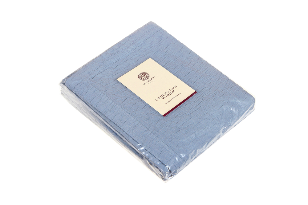 Покрывало 150x220 Luxberry Japandy голубое