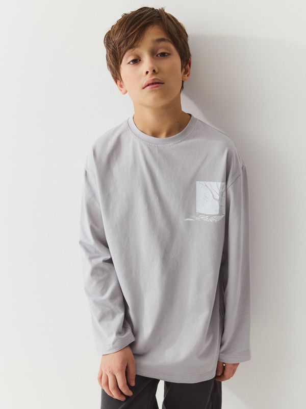 Лонгслив оверсайз 