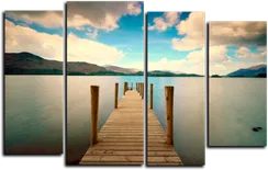 Модульная картина "Зеленые холмы"