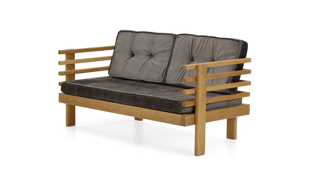 Диван Стоун мини (***м572) 150*75*65 см,   Нераскладной Фиеста в наличии