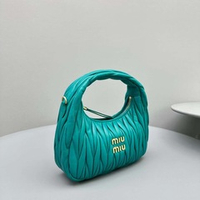 Miu Miu Wander matelassé mini hobo bag