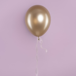 Лента декоративная (4 см*9,14 м) Органза с леской, Золотая кайма, Кремовый, 1 шт.