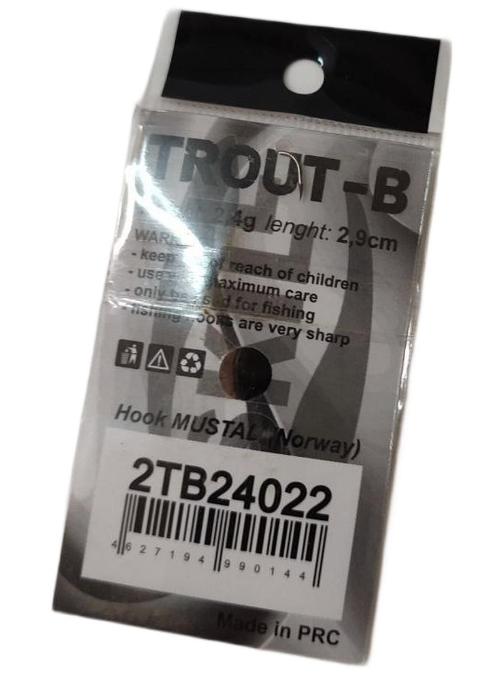 Блесна SKILL TROUT-B 2.4 г. цв 22.2TB24022