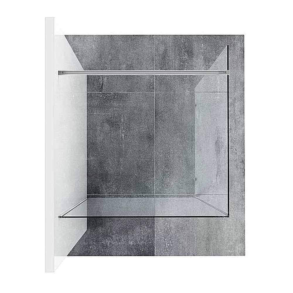 Душевое ограждение Ravak WALK-IN CORNER 120x90 стекло прозрачное/профиль черный