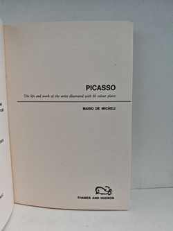 Picasso: The Life and Work of the Artist Illustrated with 80 Colour Plates