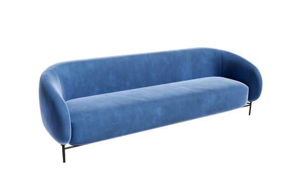 Belt Диван трёхместный BLT-3 Like 785/Металл Черный 2210*850*730