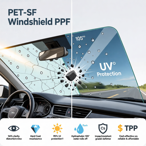 Защитная пленка для лобового стекла PET-WSF Windshield PPF