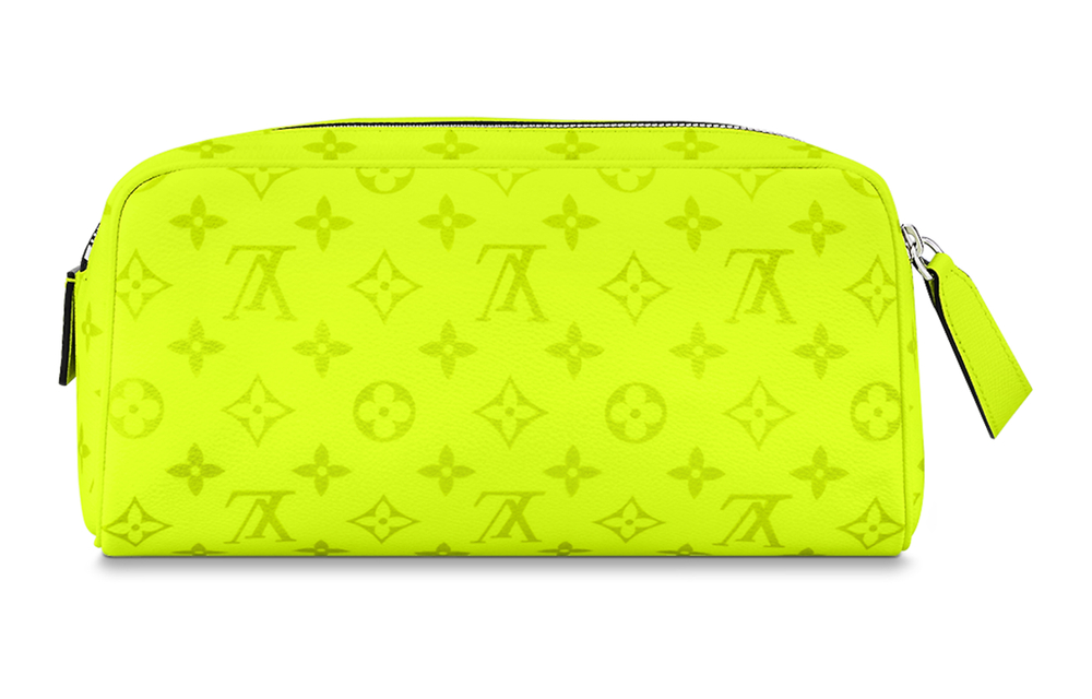 LOUIS VUITTON Dopp Kit Neon Yellow