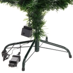 Елка 120 см светодиодная «Ночная искра» оптоволокно + звезды (125 веток)