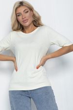 Блуза Лиза (молочная) Б11375 LT Collection