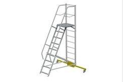 Лестница с платформой компактная MEGAL ЛСПК-3,30 (1,9)