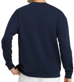 Мужская теннисная кофта Wilson Parkside Crew - небесный