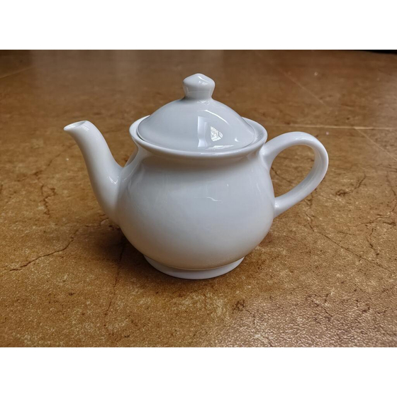 Чайник 620 мл d 12 см h13 см белый фарфор P.L. Proff Cuisine [1]