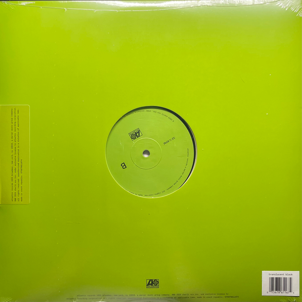 Charli XCX ‎– Brat 2LP (Чехия 2024г.)