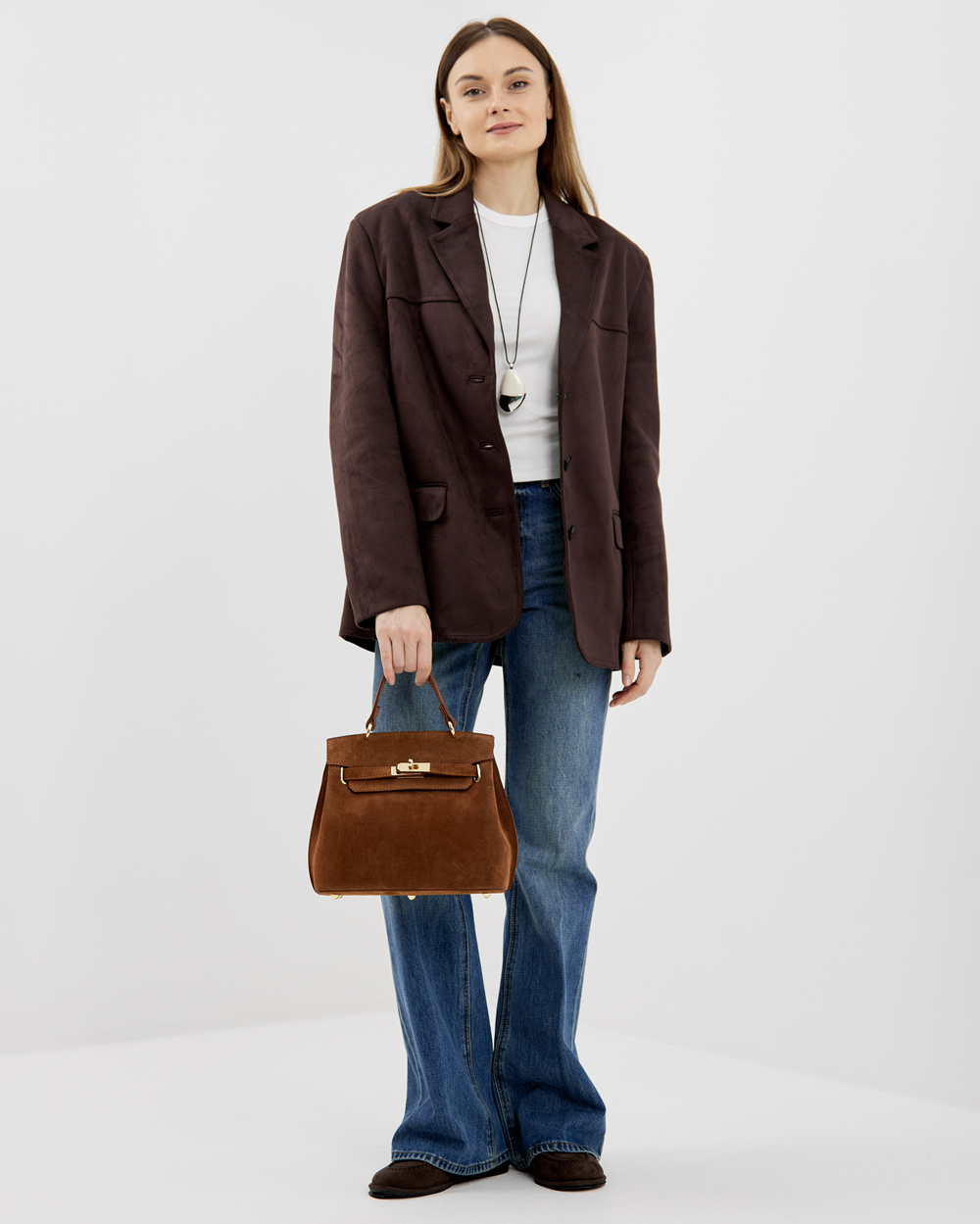 Сумка 587 15 рыжий