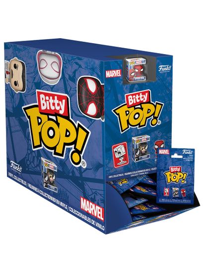 Фигурка Funko Bitty POP! Marvel Spider-Man 1 штука в ассортименте (из12) 85719 / Фигурка Битти ПОП! по мотивам вселенной "Марвел"