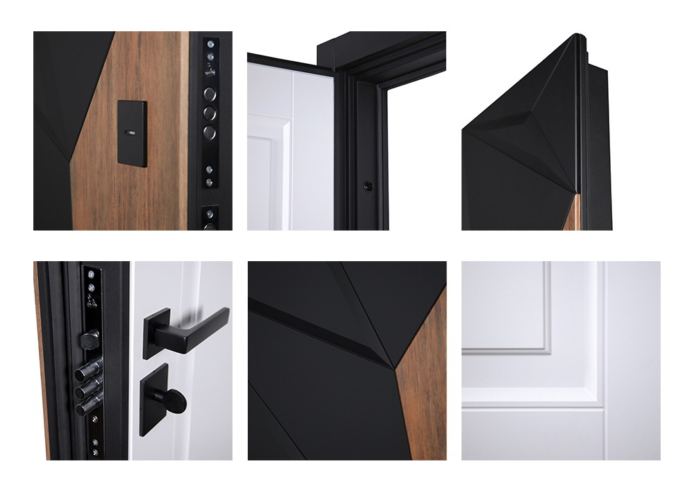 Стальная дверь "Макс 3D" (адаптивная замковая часть). Заказная модель.