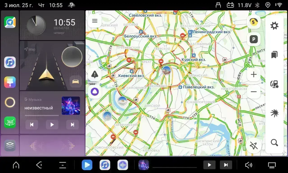 Магнитола для Volkswagen Polo 2009-2020 - Carmedia OL-9903 (кнопки и крутилки) Android 13, TS20, 6+128Гб, CarPlay, 4G SIM-слот