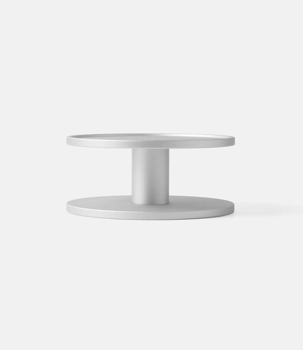 Boo Oh Mogo Stand Light Grey — подставка для миски питомца из алюминия