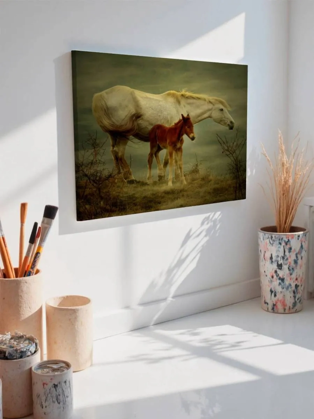 Картина на стену 40 X 50 Кони