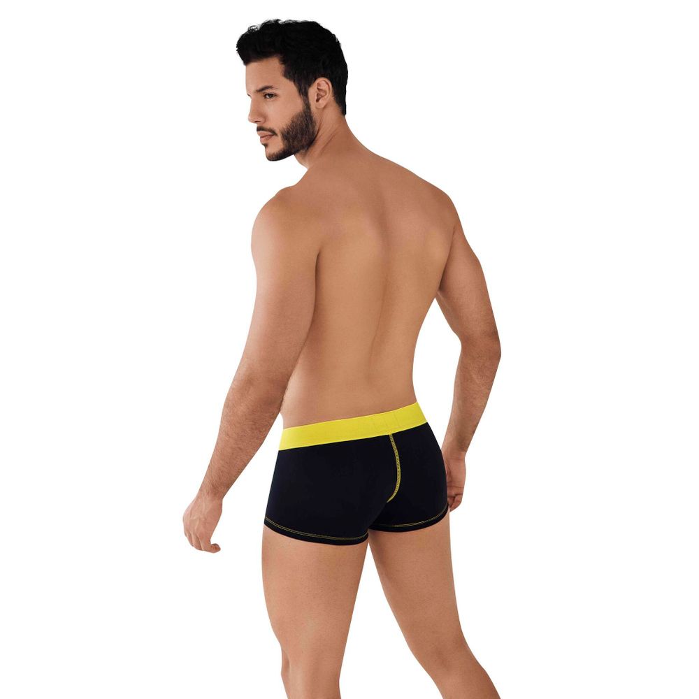 Мужские трусы боксеры черные Clever TECHNIQUES LATIN BOXER 079711