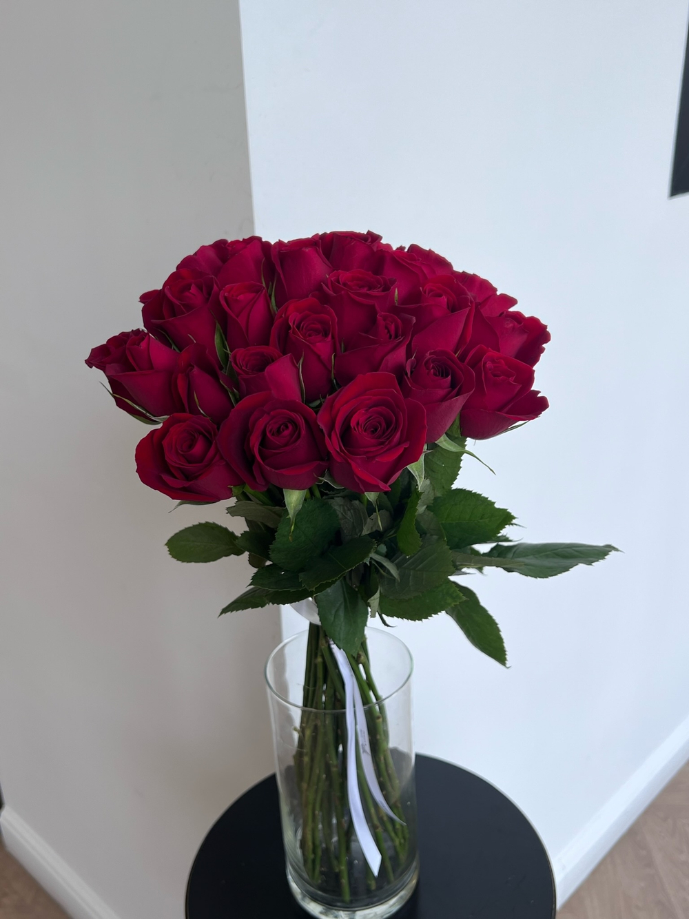 Букет из красной розы (50см) 25 шт под ленту