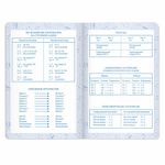 Дневник для музыкальной школы 48 л., обложка кожзам твердая, тиснение фольга, BRAUBERG, фиолетовый, 105499