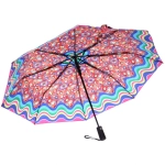Зонт женский полуавтомат «Кланти», микс 6 цветов, 8 спиц, d-100см, длина в слож. виде 30см