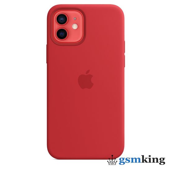 Apple Silicone Case with MagSafe iPhone 12 | 12 Pro Product Red (Красный) MHL63ZM/A