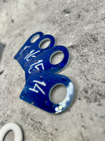 Номерки для ключей акрил 3х5 см