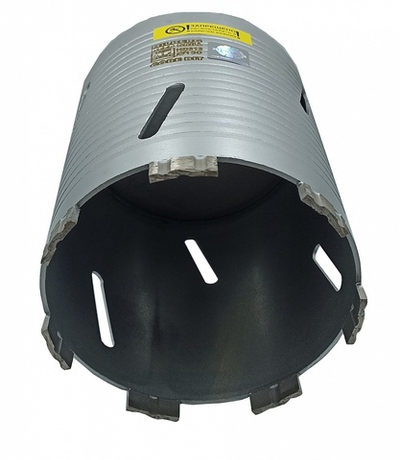 Коронка алмазная по бетону 130*150 мм Hilberg Laser Deep Drill HD313