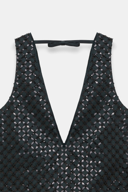 Блузка с пайетками