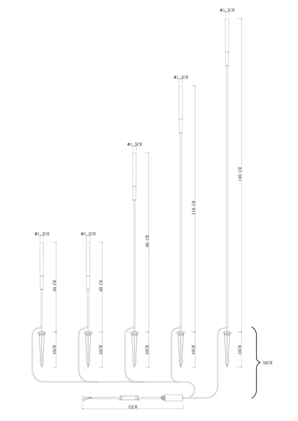 Грунтовый светильник Arte Lamp