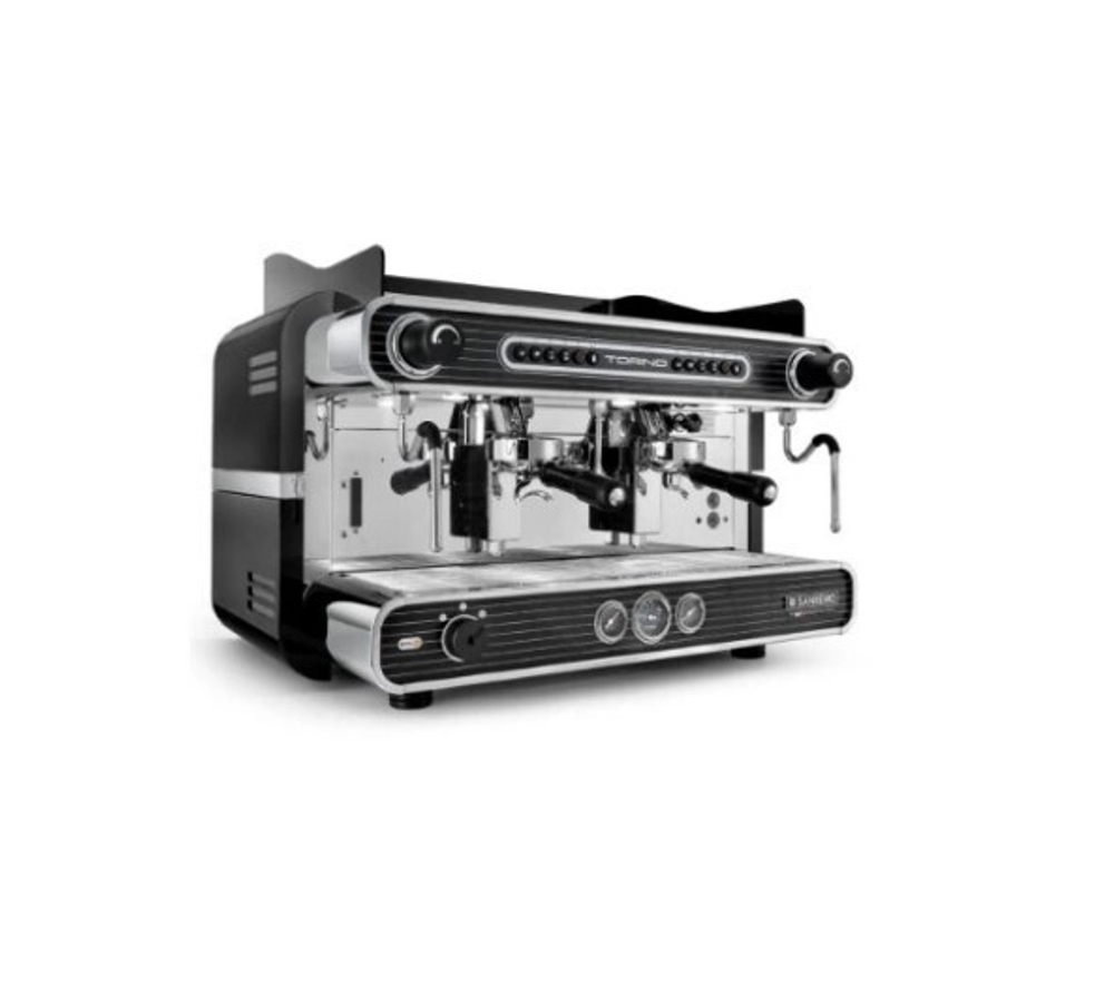 Sanremo Torino SED 2 GR, двухгрупповая автоматическая кофемашина, черная