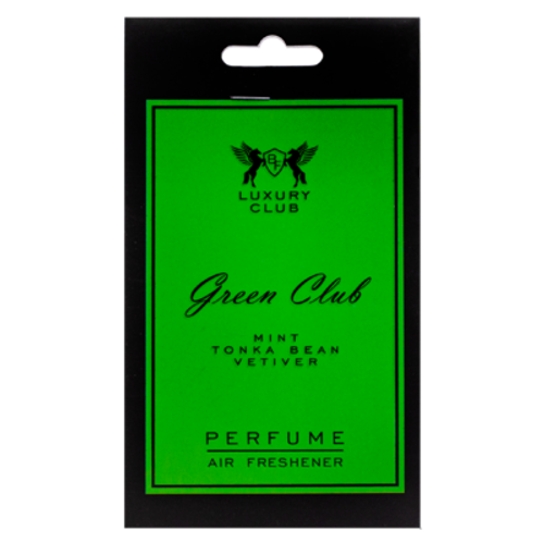 Luxury Club  Green Ароматизатор подвесной (по мотивам Creed Aventus)