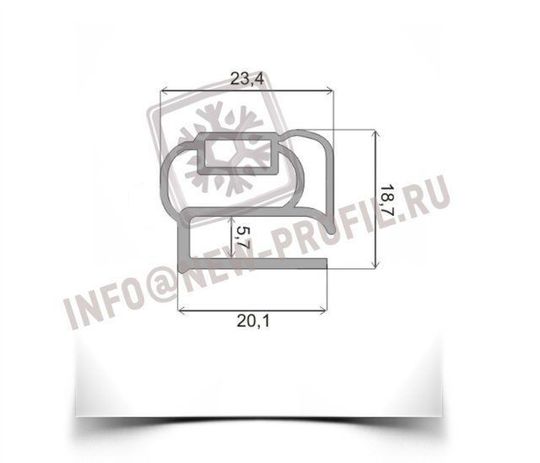 Уплотнитель для холодильника Минск 15(15М) м.к. 290*545 мм (014)