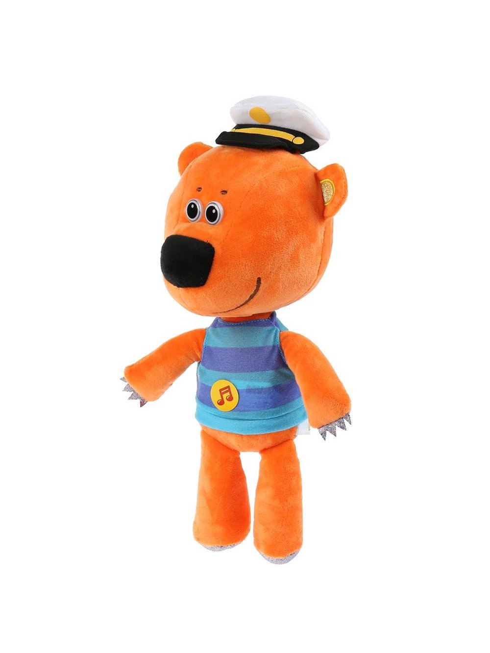 Игрушка мягкая Кеша моряк, 21см, муз. чип