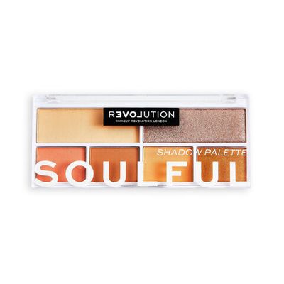 Палетка теней для век  REVOLUTION Colour Play Shadow Palette - Soulful