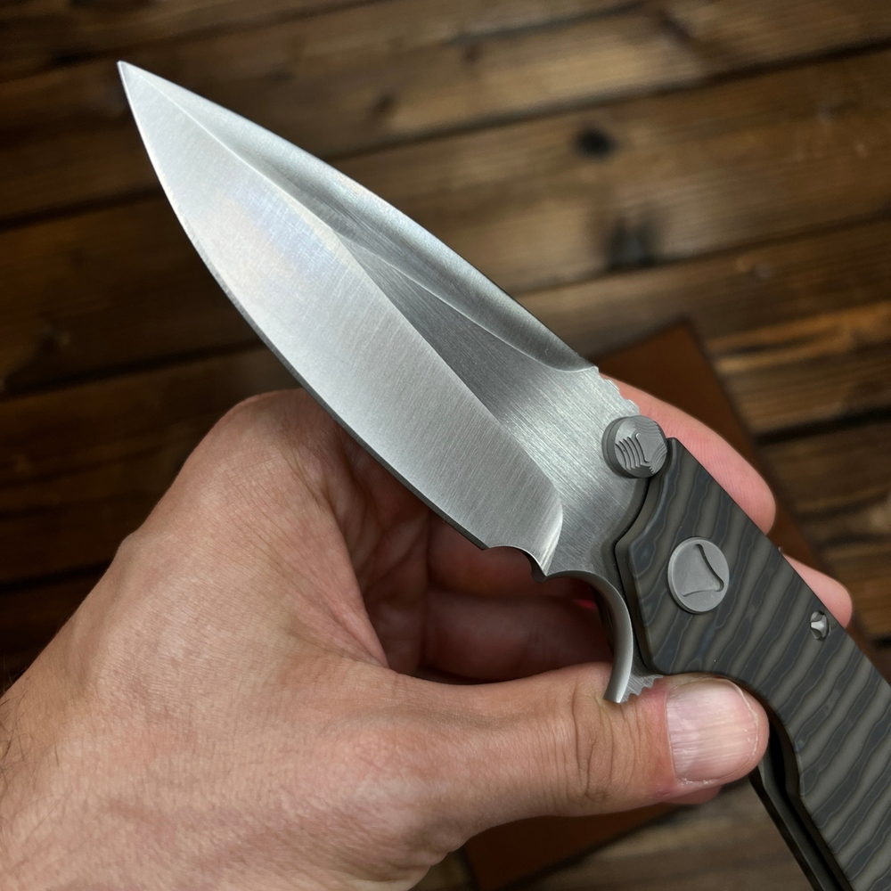 Нож Microtech DOC титановый A+++ (полосатик) RK-491