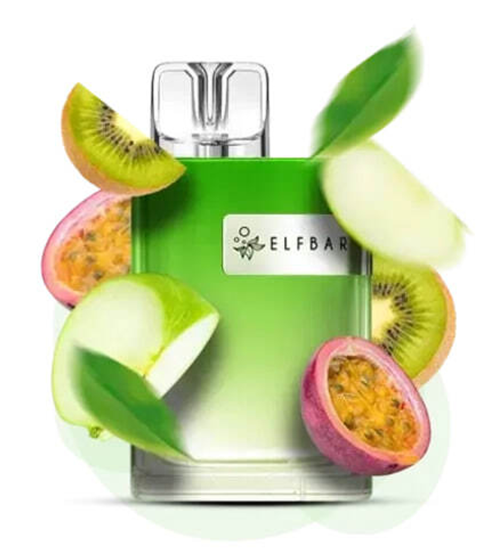 ELFBAR CR8000 - Green Apple Passion Fruit Kiwi (5% nic)