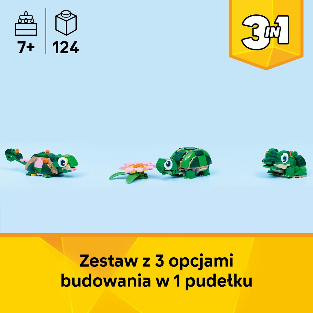 LEGO Creator - Черепаха и лилия водная 3в1 31377
