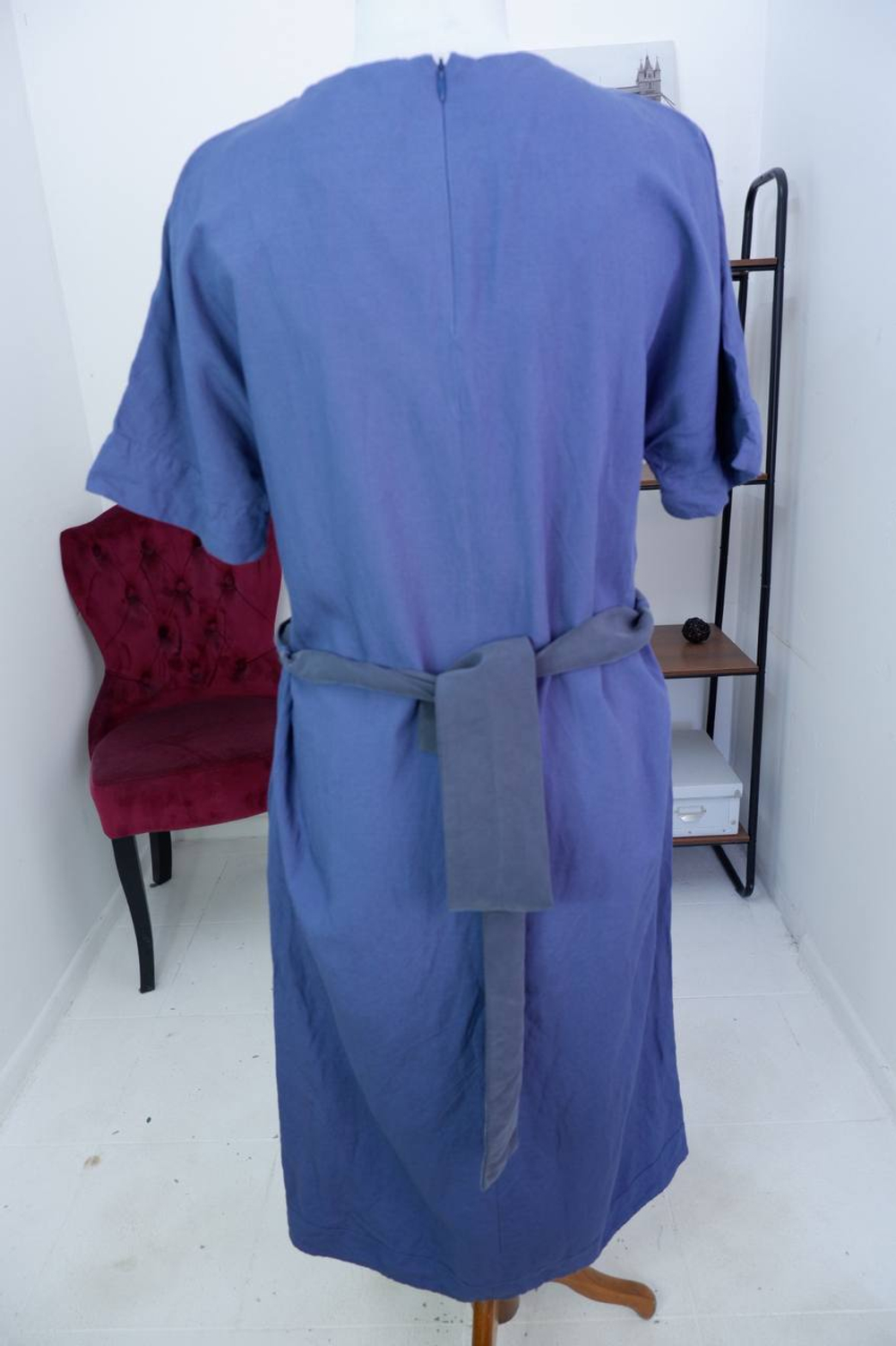 Платье Ecapsule стильное, со льном в составе, маркировка 42 размер