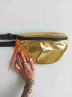 Сумка Поясная Gvozdeva Золотая