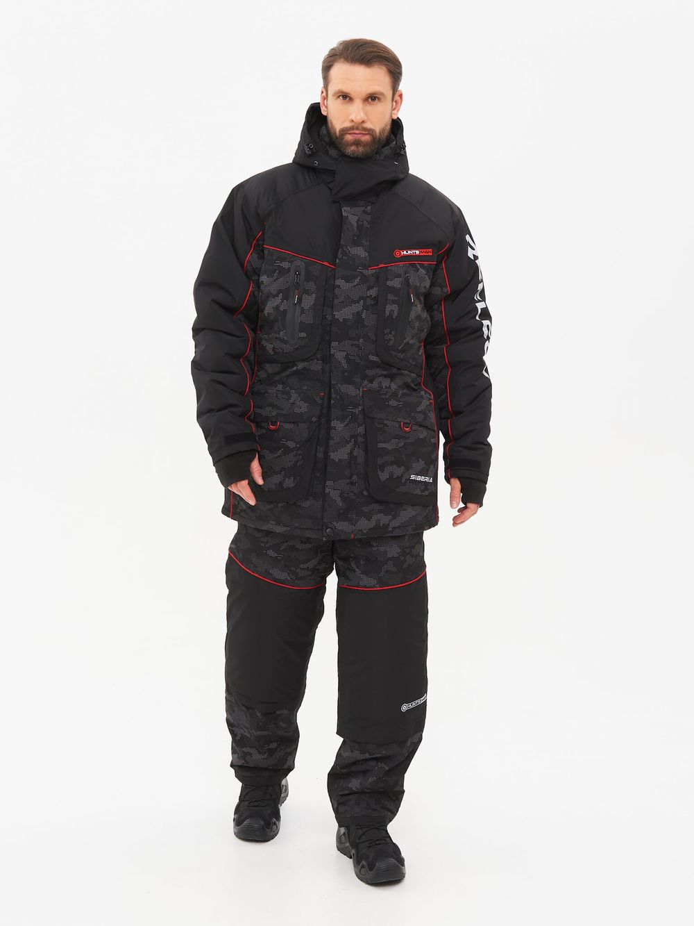 Костюм зимний Siberia Reflect ткань Reflex Membrane цвет Черный